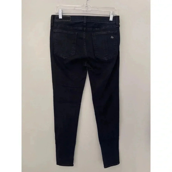 Rag‎ & Bone Legging Zipper Jeans Women’s Dark Indigo Size 29 - Picture 4 of 11